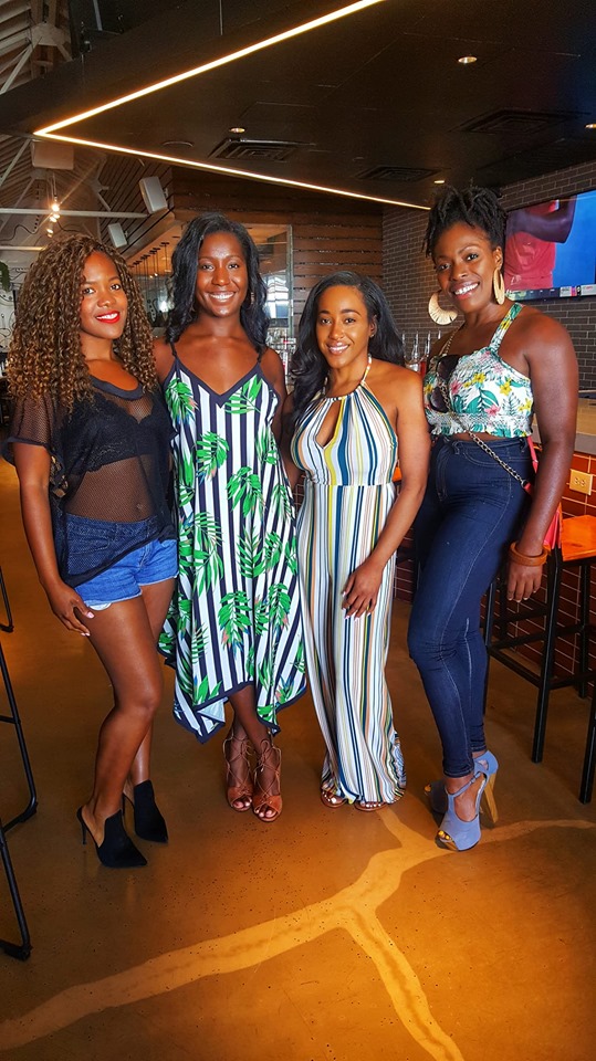 Marsha Kerr Talley with friends