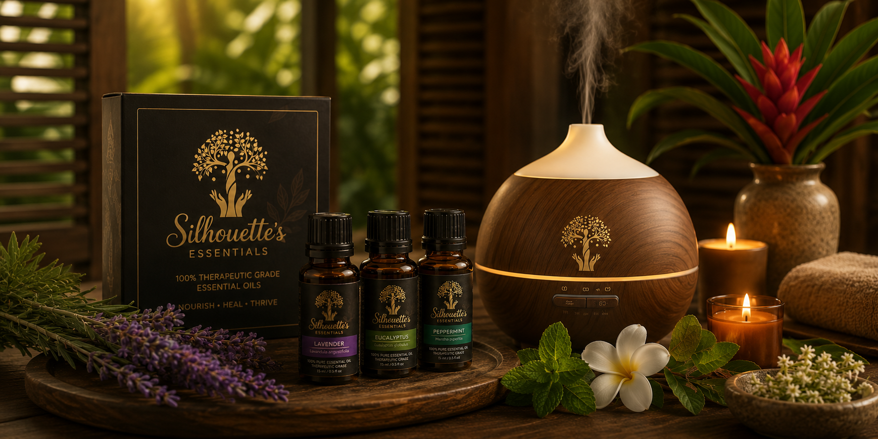 Silhouette’s Essentials essential oils