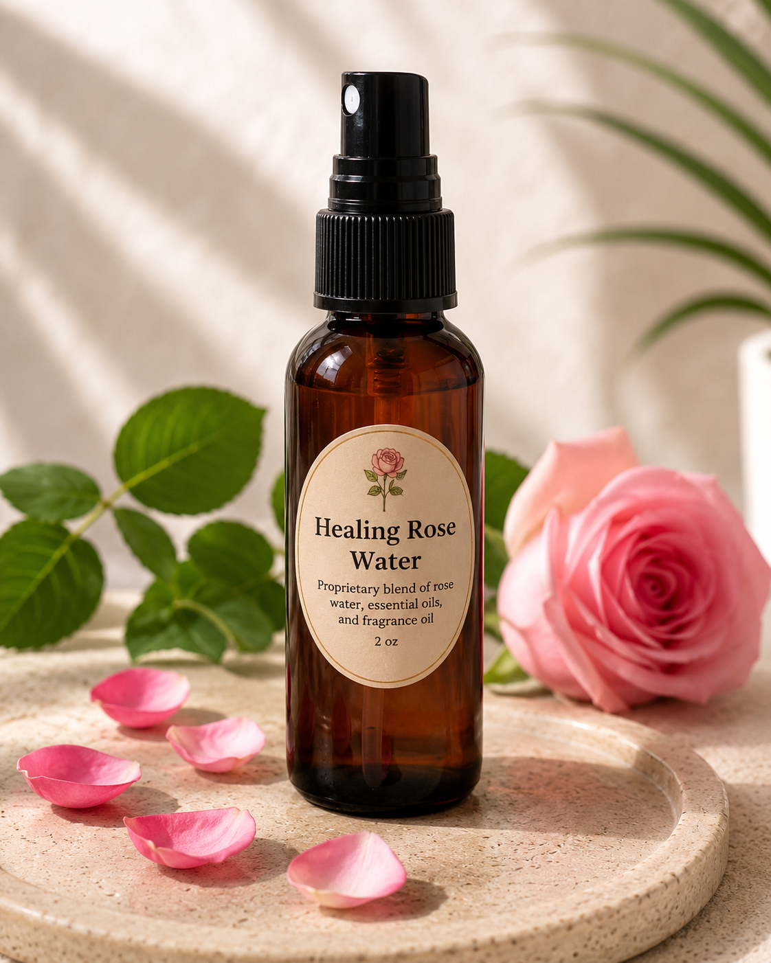 Silhouette’s Café Healing Rose Water spray