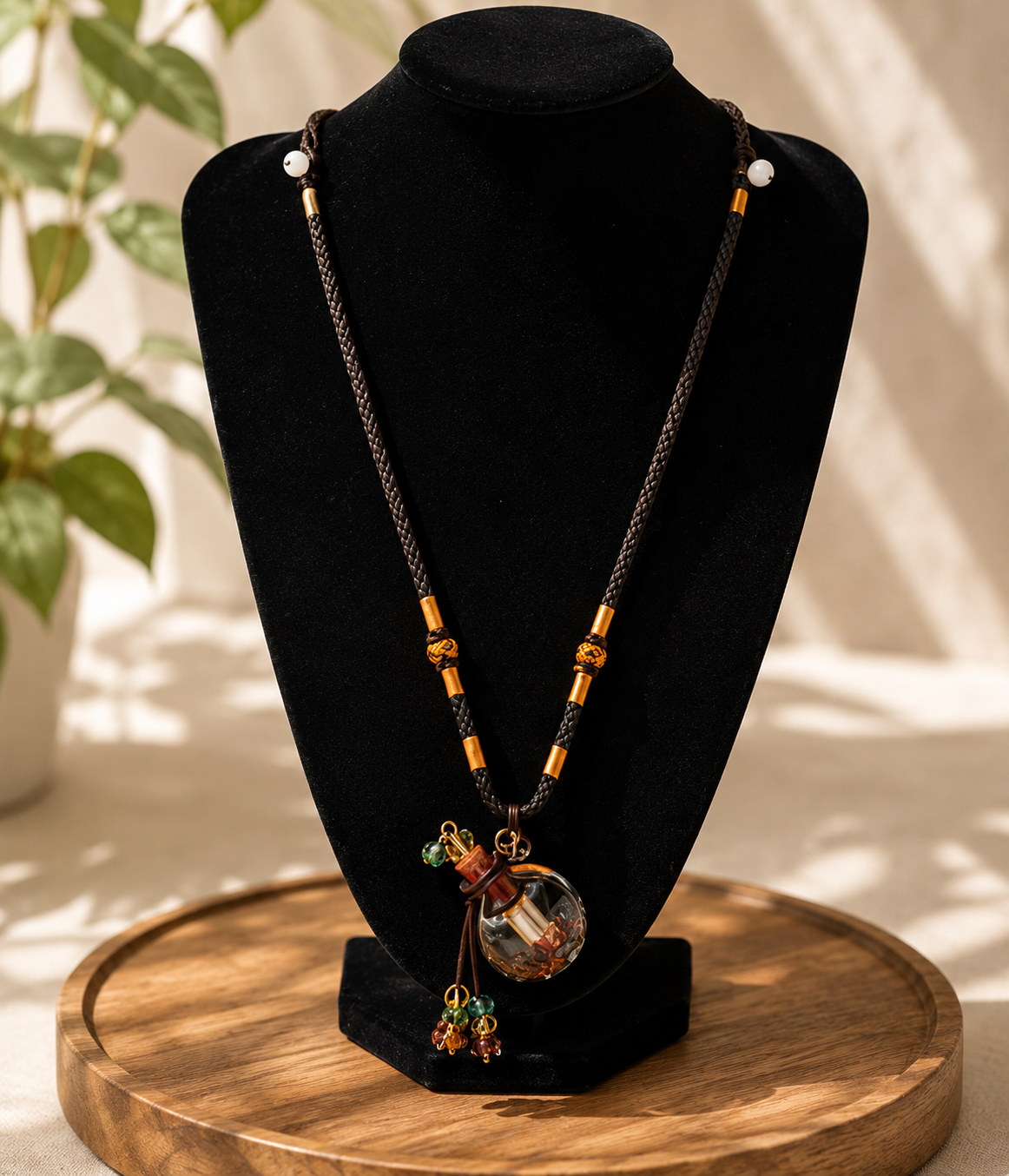 Silhouette’s Café lifestyle aromatherapy necklace